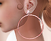 T- Earring pink