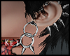 🅺l Spike Earrings