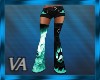 Kayla Flares (teal)