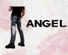 Angel wing straight jean