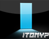 T-Blue doorway