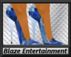 [BE] VERSACE BLUE SHOES