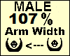 Arm Scaler 107%
