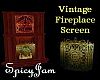 Vintage Fire Screen 2