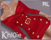 K blazor dress Red RL