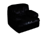 *C*Blk Leather Chair-9po