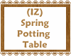 (IZ) Spring Pottin Table