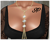 Long Necklace Gold Diam