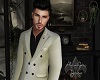 Men's Suit Jacket -Ivory