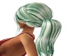 green ponytail