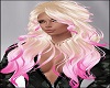 Blond - Pink Geo Hair