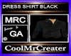 DRESS SHIRT BLACK