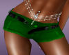 (K) Mini Shorts Green
