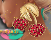 <P>G/Cherries Earrings
