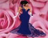 LadyK PassionGown-Navy