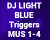 MUS, MUS1-4 LIGHTS BLUE