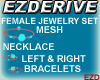 Female Jewelry Set Mesh