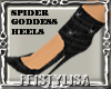 ! Spider GoddessHeelsBlk