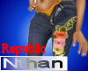 N] Jeans Flower Republic