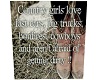 Country Girls Poster