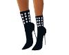 BLACK SPIKED BOOTS