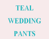 Wedding white pants