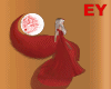 EY red fox tail barong
