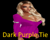 Dark Purple Tie Top