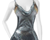 Silver Evening Gown