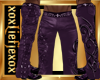 [L] Deep PURPLE Pants M