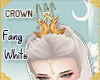 !A| Fang Crown White