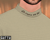 𝔊. Beige Turtleneck