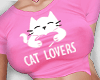 SHRT - PINK CAT LOVERS