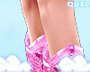 Pink Boots Cowgirl