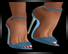 Pastel Blue Club Heels