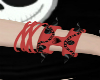 Red Spiked Armband (R)