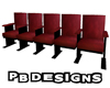 PB Leather Theater Seats