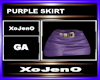 PURPLE SKIRT