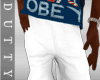 Men White Shorts Pants