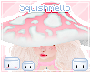 Sm~ Shroomy Hat Peach