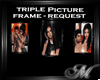 Triple Picture Frames