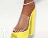 YA.Delulu Yellow Sandal
