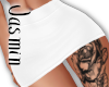 J. Mini Skirt White+Tatt