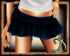 [D] Blue Denim Skirt