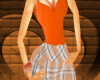 Orange dress xxl