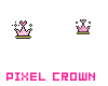 pixel crown!