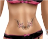 Butterfly Belly Tattoo