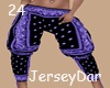 Bandana Fun Pants Purple