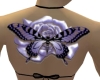 butterfly/rose tat