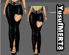 YM| HEART Cut-out PANTS